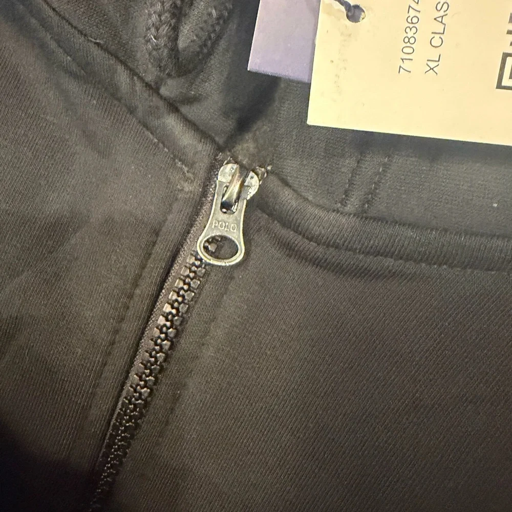 Polo by Ralph Lauren Black Sweatshirt and SweatPant Set - Picture 6 of 8